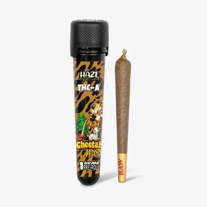 haze exotics thc-a flower cheetah piss 1 gram preroll