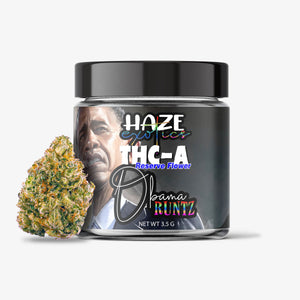 haze exotics thc-a flower obama runtz 3.5 grams