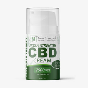 new standard hemp cbd topical cream 7500 milligrams